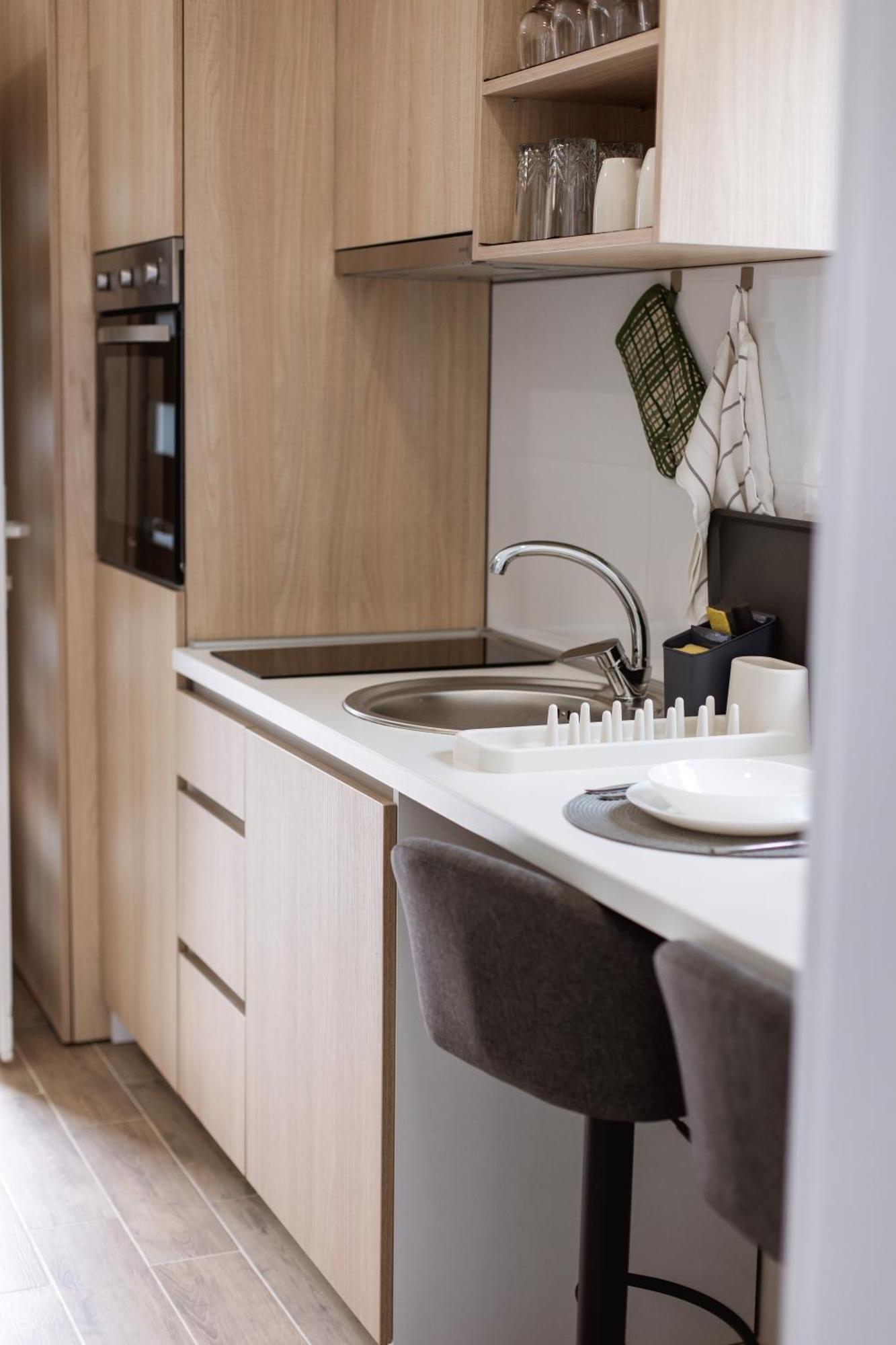 Cozy Studio Apartment In Osijek - Self Check In Bagian luar foto